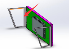 條形智能軌道交通條形屏-車載屏安裝示意圖2 條形智能軌道交通條形屏-車載屏安裝示意圖2